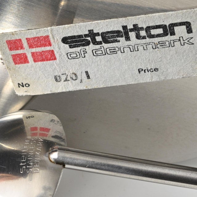 Cylinda Line Cocktail Mixer by Arne Jacobsen for Stelton, 1980s For Sale - Image 6 of 8