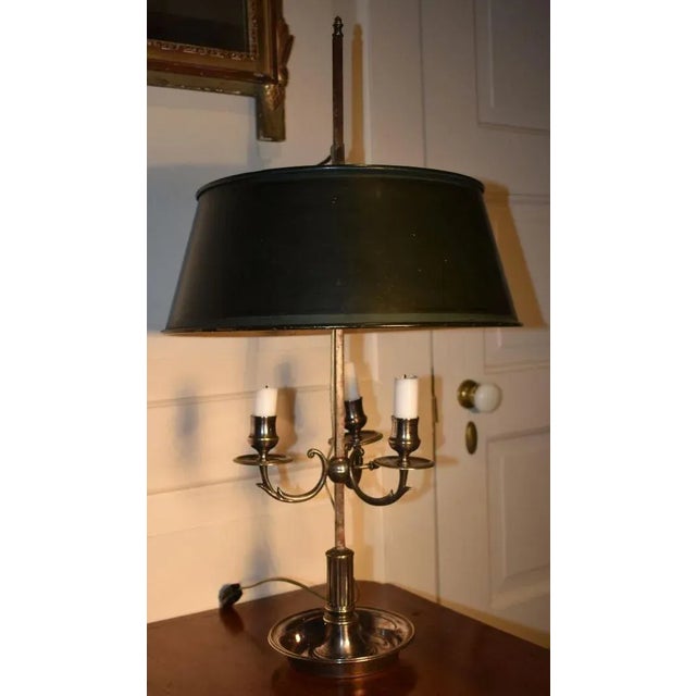 French 19th Century French Bouillotte Lamp For Sale - Image 3 of 3