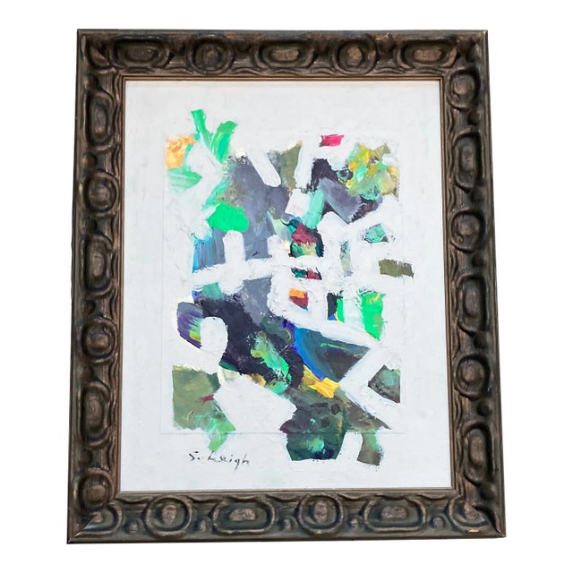 Contemporary Original Stephen Heigh Abstract Painting “Along the Trail” For Sale