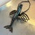 Large Brass Shrimp Figurine For Sale - Image 4 of 5