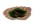 American Antique Smith Griffin Hill Etruscan Majolica Art Pottery Leaf Shaped Bowl C-7. For Sale - Image 3 of 9