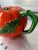 Early 20th Century Mid 20th Century Ceramic Tomato Tea Pot Made in Japan For Sale - Image 5 of 10
