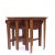 A set of teak pull out nesting tables by Poul Hundevad for Novy Domo. Set of 5. This piece is attributed to the mentioned...