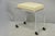 Transparent Vintage Mid Century Modern Clear Lucite Waterfall Vanity Bench Stool on Wheels For Sale - Image 8 of 8