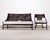 Contemporary Barbara Barry for McGuire Rattan Cane Settee and Armchair For Sale - Image 3 of 18