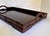 1930's Chinese Carved Rosewood Faux Bamboo Handled Tray For Sale In Los Angeles - Image 6 of 12