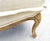 Off-white Beverly Furniture French Louis XV Fauteuil Off-White Heavy Linen Lounge Chair For Sale - Image 8 of 15