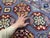 2000 - 2009 Gray Turkmen Philpa Bokhara Design Wool Rug, 3'4" X 4'10" For Sale - Image 5 of 14