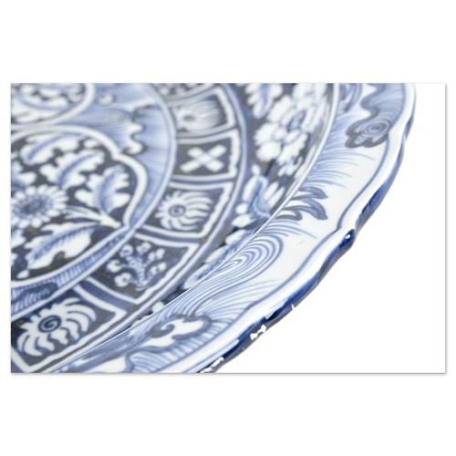 Large Vintage Ceramic Dish For Sale - Image 3 of 5