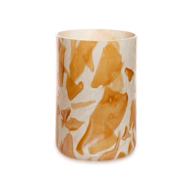 Stories of Italy Nougat Tumblers - Karkade, Set of 6 For Sale - Image 4 of 7