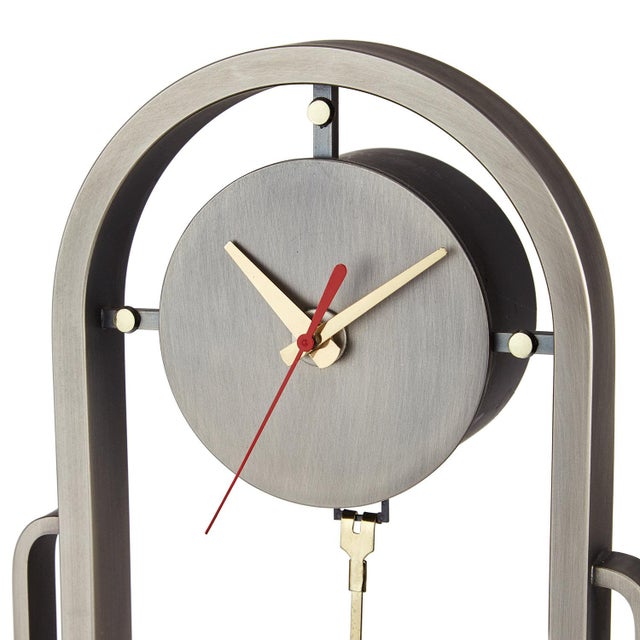 Minimalist Modern Mantle Clock by the Design Institute of America