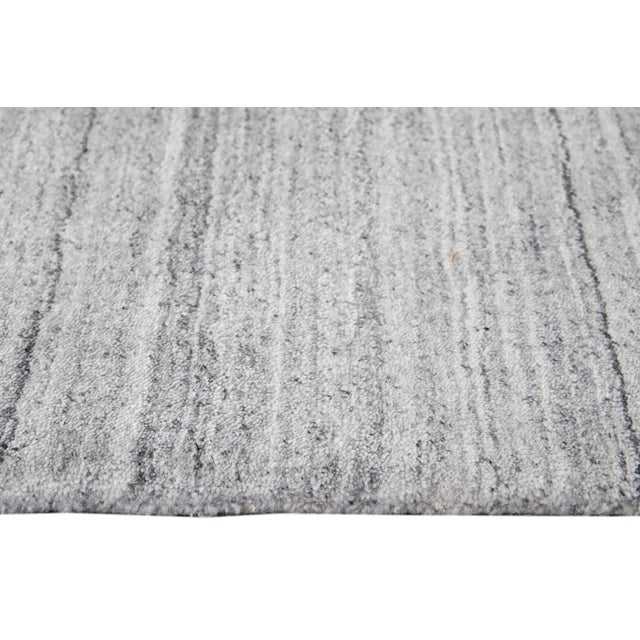 21st Century Contemporary Solid Wool Rug For Sale - Image 10 of 13