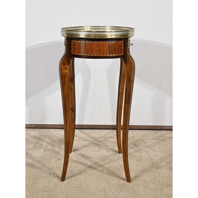 Early 20th Century Louis XVI Mahogany Living Room Table For Sale - Image 13 of 18