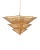 Currey & Company Hanway Gold Chandelier For Sale