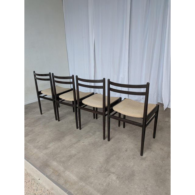 Vintage Dining Chairs in Beech from Stol Kamnik, 1970s, Set of 4 For Sale - Image 3 of 18