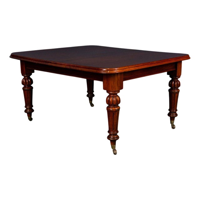 Large Antique Dining Table For Sale