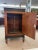 1970s Vintage Dutch Colonial Style Cabinet With Carved Wood Accents For Sale - Image 9 of 11