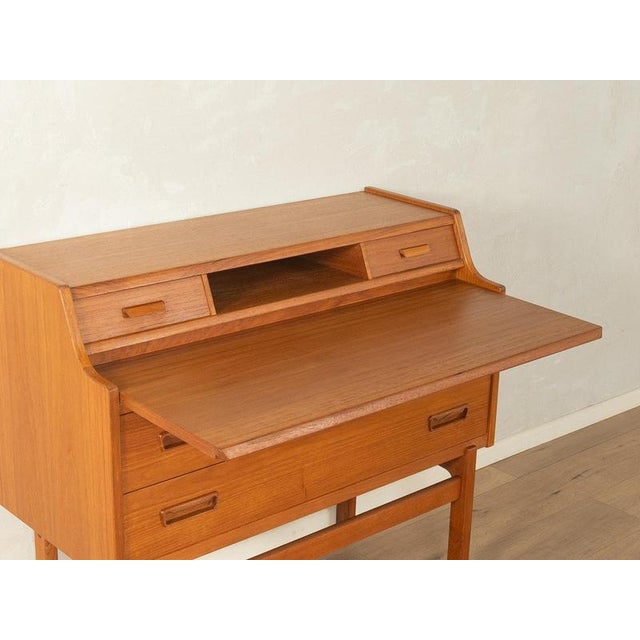 Brown Vintage Secretaire by Arne Wahl Iversen, 1960s For Sale - Image 8 of 14