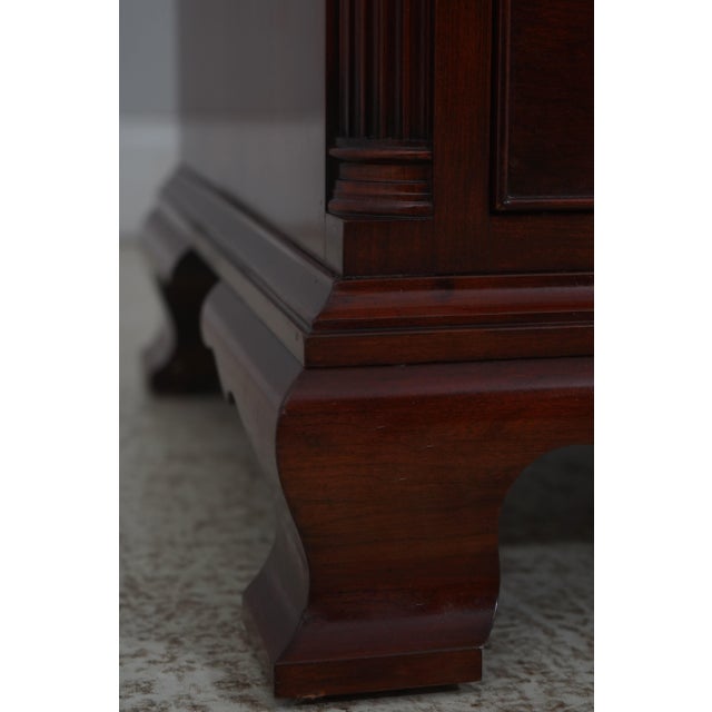 Henkel Harris Model 166 Cherry 9 Drawer Double Dresser For Sale - Image 9 of 18