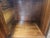 Mid-Century Modern Mahogany Sideboard with Aqua Green Glass and Central Bar, 1950 For Sale - Image 13 of 18