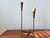 1960s Mid-Century Teak and Metal Candleholder, 1960s For Sale - Image 5 of 16