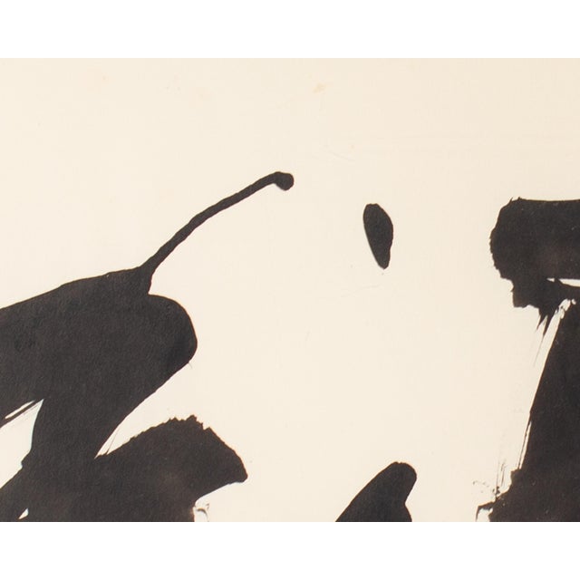 1960s 1962 Abstract Ink Drawing by Harry Hilson For Sale - Image 5 of 7