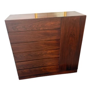 1960s Arne Wahl Iversen Rosewood Gentleman’s Chest For Sale