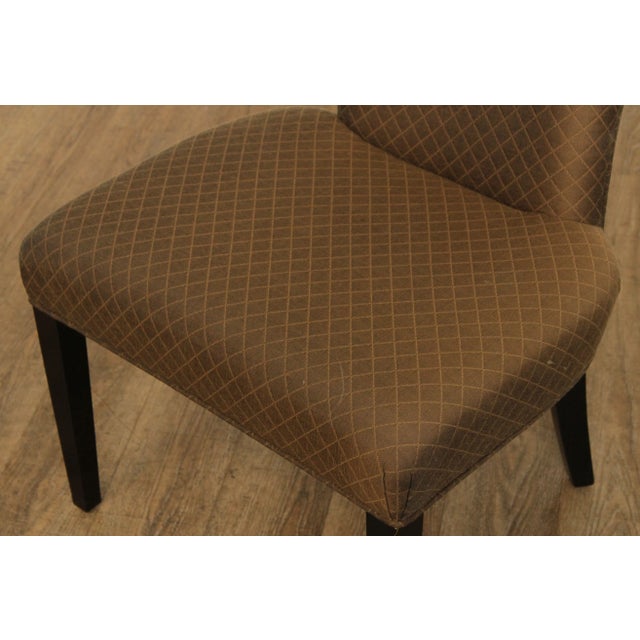 2000 - 2009 Contemporary Custom Upholstered Dining Chairs - Set of 8 For Sale - Image 5 of 13