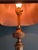 Mid-Century Stiffel Brass Table Lamp With Black Shade For Sale In Oklahoma City - Image 6 of 8