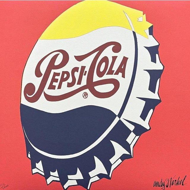 After Andy Warhol, Pepsi-Cola Red, 1980s, Print For Sale - Image 6 of 6
