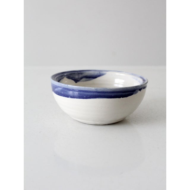 Late 20th Century Vintage Studio Pottery Bowl For Sale - Image 5 of 7