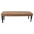 Antique Victorian English Oak Barley Twist Bench, 1880 For Sale - Image 6 of 6