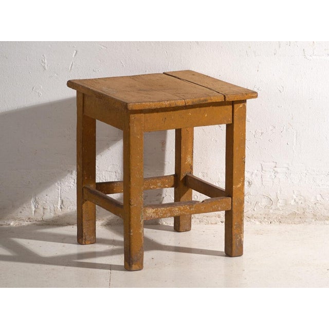Mid 20th Century Bedside Tables in Pine, Central Europe, 1940, Set of 2 For Sale - Image 5 of 12