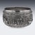 Antique Burmese Repoussé Silver Jataka Tales Bowl, 1910 For Sale - Image 4 of 18