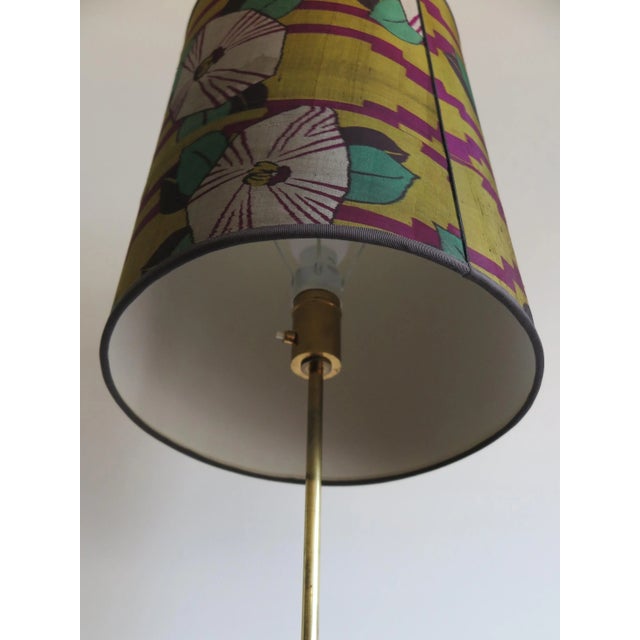 Gold Italian Floor Lamp from Stilnovo, 1950s For Sale - Image 8 of 14