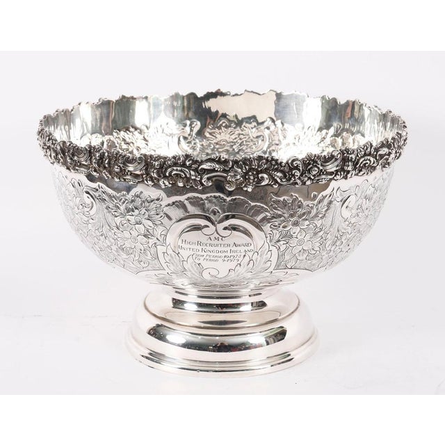 Antique Silver-Plated Copper Wine Cooler by Barker Ellis, 20th Century For Sale - Image 9 of 13