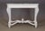 English Late 19th Century William Kent Style English Hall or Console Table. White With Marble Top For Sale - Image 3 of 6