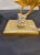 Metal Late 20th Century Pair of Gilt Bronze Ginkgo Leaf Table Lamps With Shades For Sale - Image 7 of 13