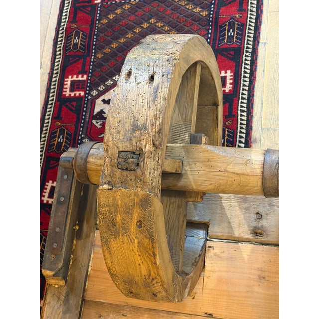 Antique Wheelbarrow Coffee Table For Sale - Image 9 of 10