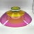 Nicholas Kekic Signed 15-Inch Two-Color Incalmo Bowl (Hyacinth and Lime With Clear Base) Large Centerpiece Bowl For Sale - Image 12 of 16