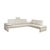 Leather Corner Sofa in Cream Beige with Manual Function by Willi Schillig For Sale - Image 5 of 18