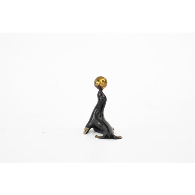 Small Playing seal figurine by walter bosse around 1950s Original condition I have official proof of authenticity such as...