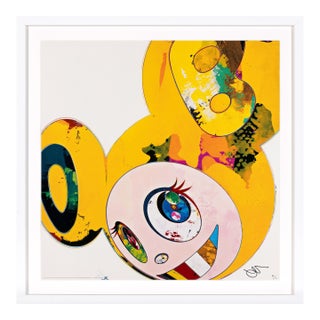 Takashi Murakami, and Then, and Then and Then and Then and Then. Yellow Universe, Hand Signed, 2013 For Sale
