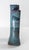 Mid-Century Modern Mid-Century Modern Turquoise and Teal Art Pottery Vase, Signed For Sale - Image 3 of 8