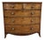 Antique Federal / Hepplewhite Style Bowfront Mahogany Chest of Drawers For Sale