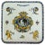 Ceramic Antique French Coaster in Porcelain from Gien For Sale - Image 7 of 7