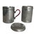 Brown Vintage French Drip Percolator and Coffee Pot in Aluminum from Reverso, 1950s, Set of 2 For Sale - Image 8 of 10