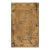 1920s Antique Caramel Field Floral Handknotted Wool Chinese Art Deco Carpet Rug For Sale