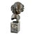 Maxime Real Del Sarte, Art Deco The Fauness Bust, 1921, Bronze on Marble Base For Sale - Image 4 of 10