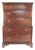 New England Chest on Chest, C. 1780-1810, in the Chippendale-Federal Taste For Sale